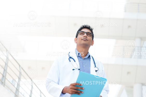 Asian Indian male medical doctor