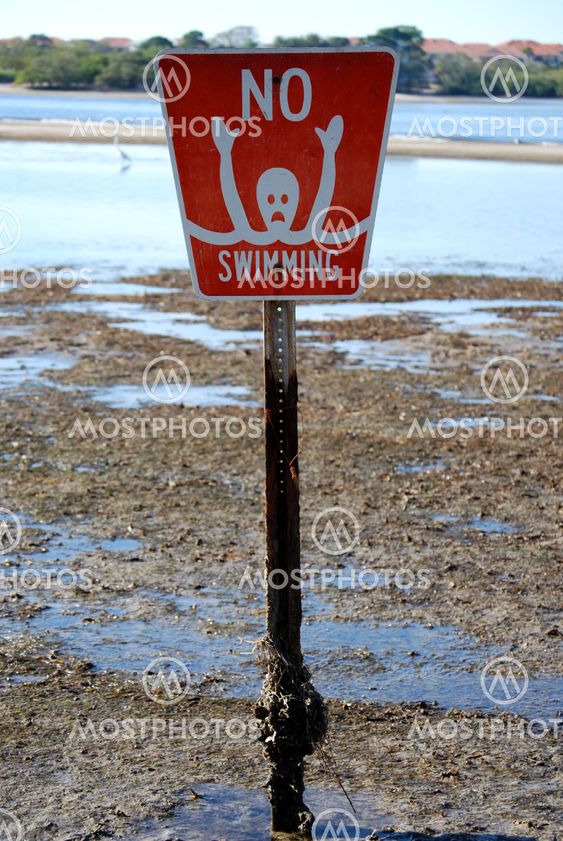 no swimming no da