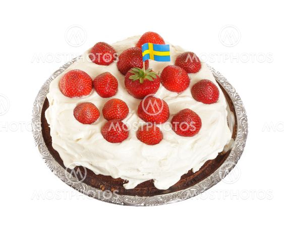 Strawberry Cake By Anna Britta Magnusson Mostphotos