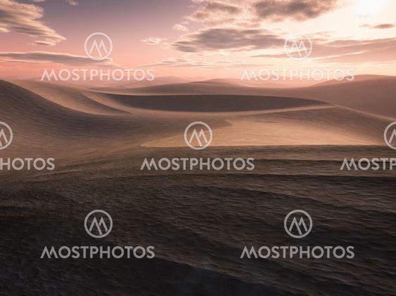 desert sunset