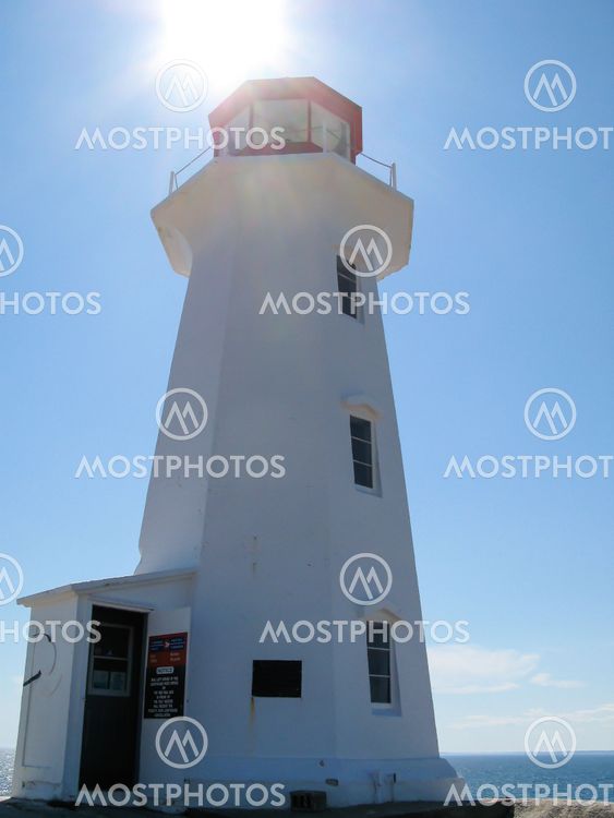 Lighthouse in Backlight