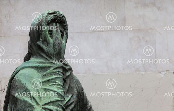 Old Cemetery statue