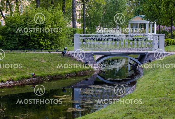 Polish park in St. Petersburg