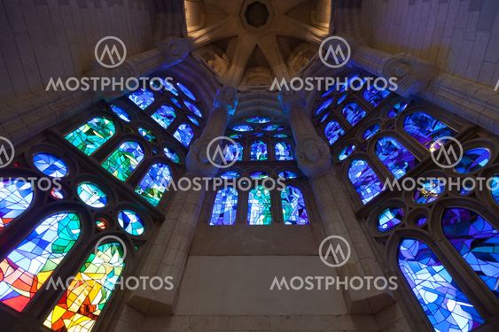 Church windows interior