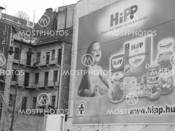 Advertising Hoarding, Budapest