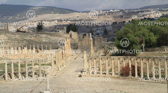 Oval Plaza,Jarash Jordan