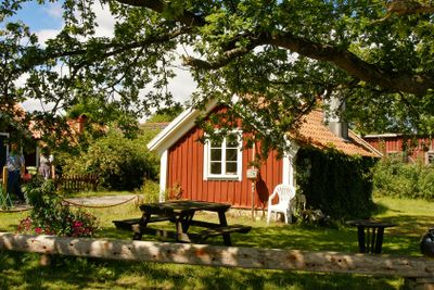 Traditional swedish cottage