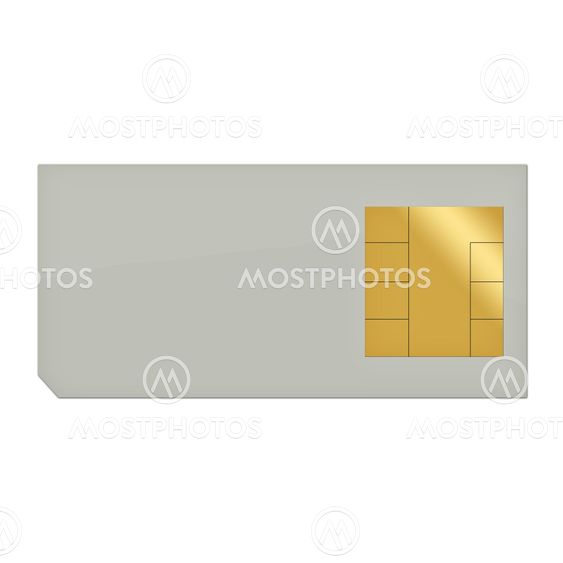 Sim card for mobile (cellular) phone