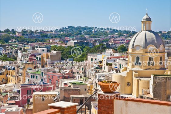 Napoli–Procida–Ischia näkymän