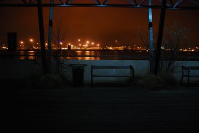 Västra hamnen nattetid 1