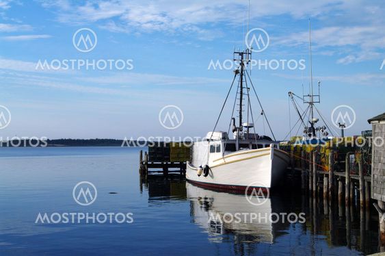 Fishing Boat at Dock