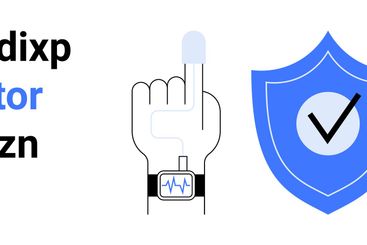 Digital Security Elements Fingerprint Scan, Shield with...