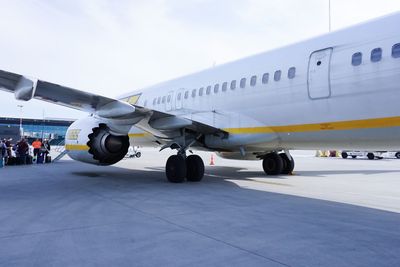 Krakow, Poland - May 22, 2023: Ryanair Buzz Boeing 737...