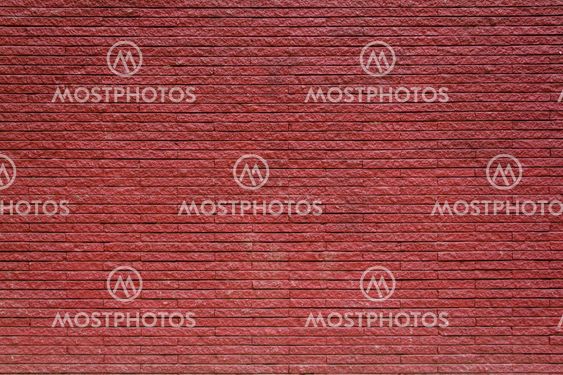 Old red brick wall background
