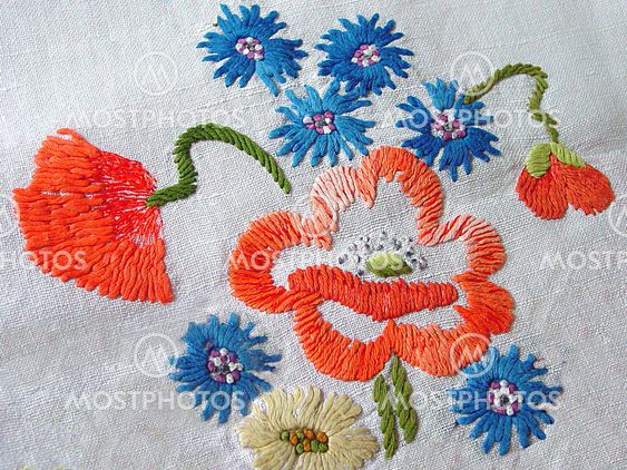 Old embroidery