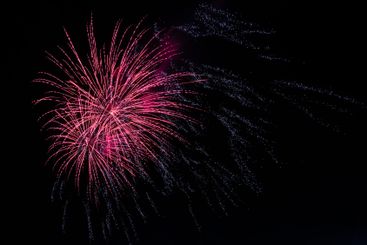 Abstract fireworks background