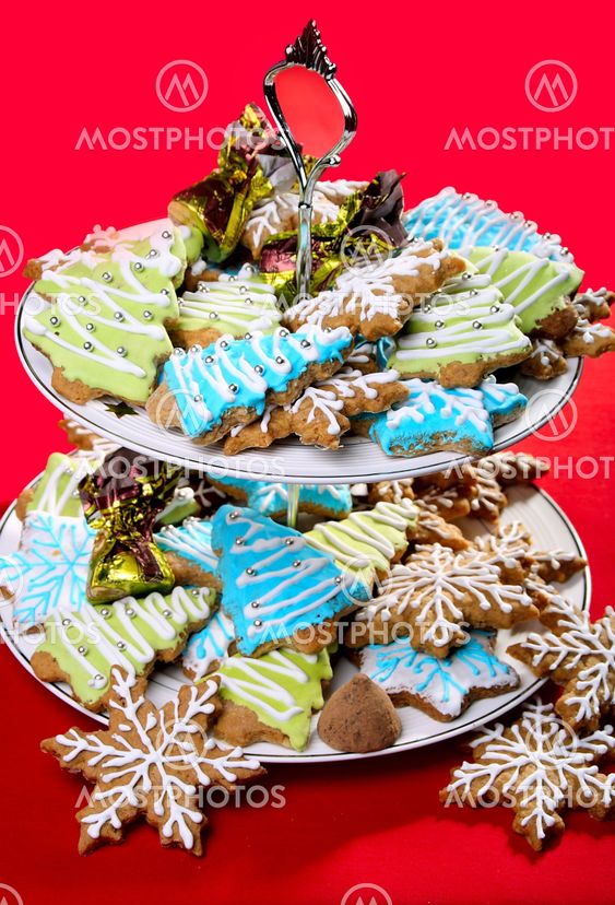 Christmas ginger cookies.