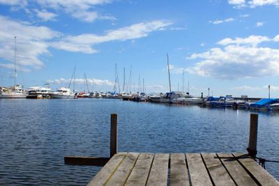 Hällevik fritidsbåtar i gästhamnen