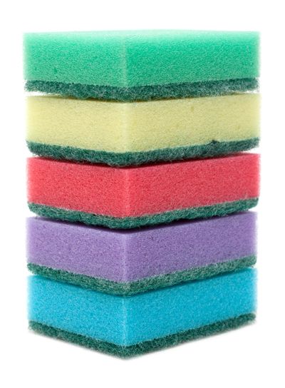 Colour sponges, tower
