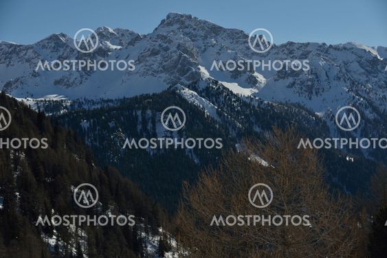 mountain winter nature