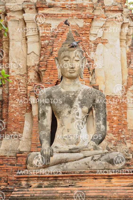 Buddha in Ayutthaya Thailand