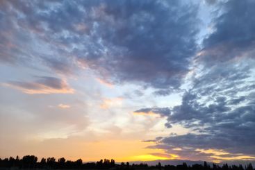 A breathtaking sunset that colors the sky in shades of...