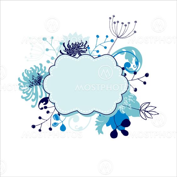 Floral frame