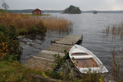 Höst vid Rogbergasjön (Sweden)