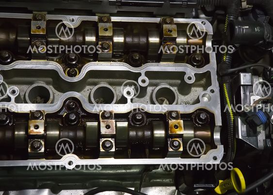 cover of block of petrol engine