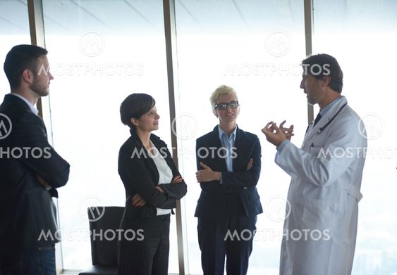 doctor with a patient