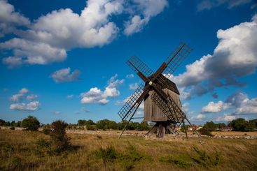 Old mill at Näsby, Öland