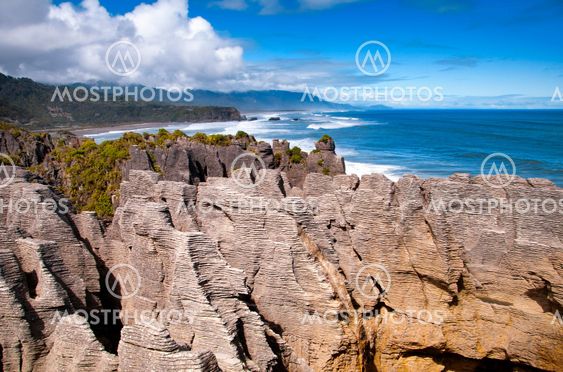 Punakaiki Pandekage Rock