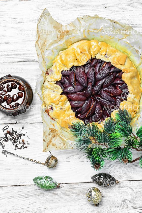 plum cake for Christmas