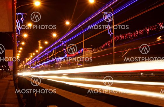 bridge at night