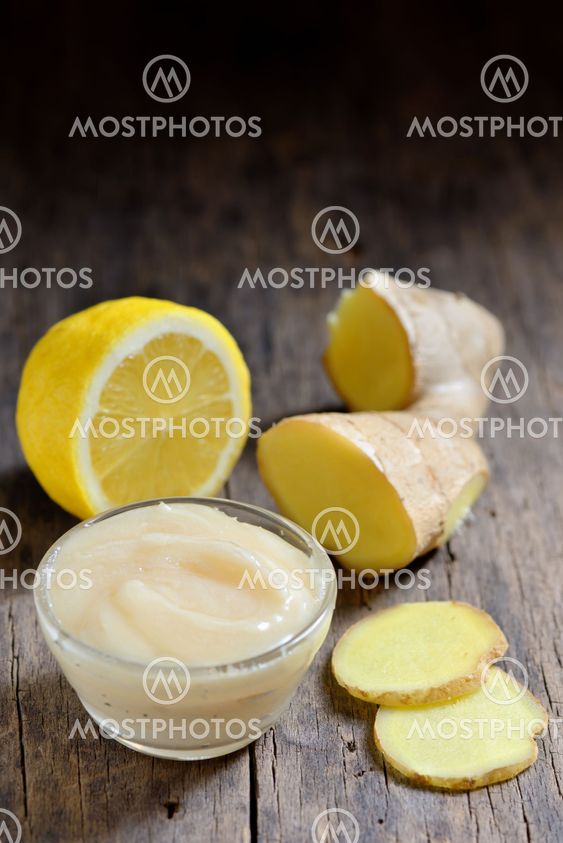 honey, lemon and ginger