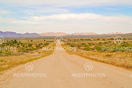 Namib desert landscape in Namibia