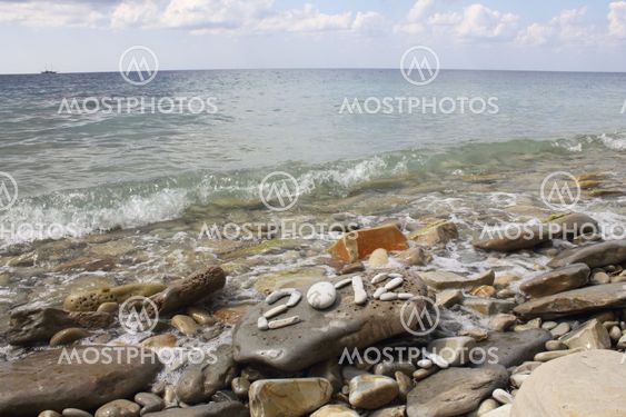 2012 on stone sea coast