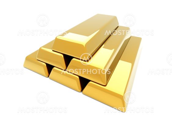 Gold Bar Pyramid