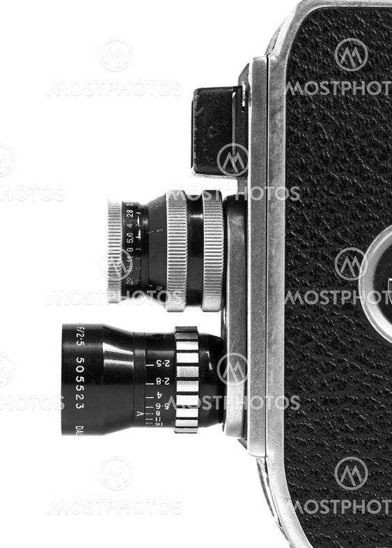 Old 8mm Movie Camera