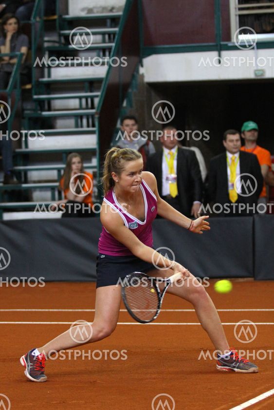 FedCup tennis game Ukraine vs Canada