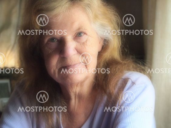Soft portrait of an older woman