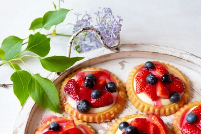 Strawberry tarts