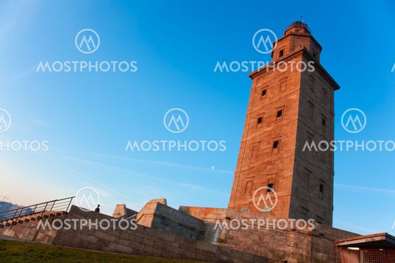 Hercules tower, A Coruña, Galicia, Spain