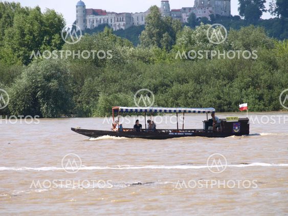 Boat with tourists