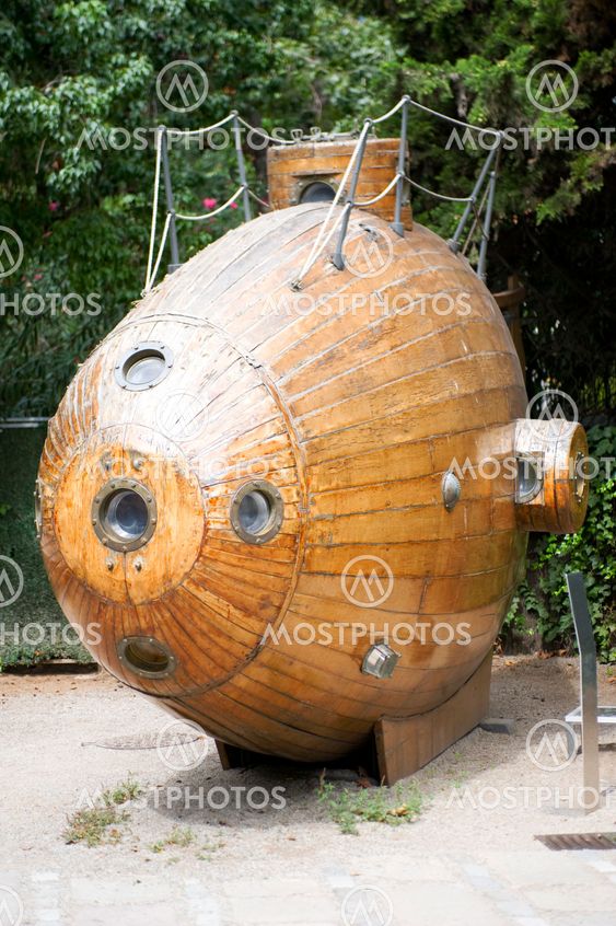 wooden submarine
