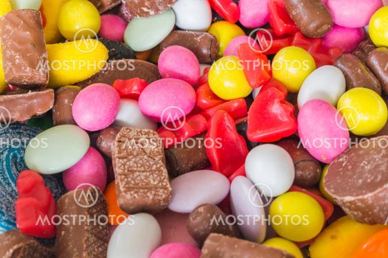 A variety of sweets