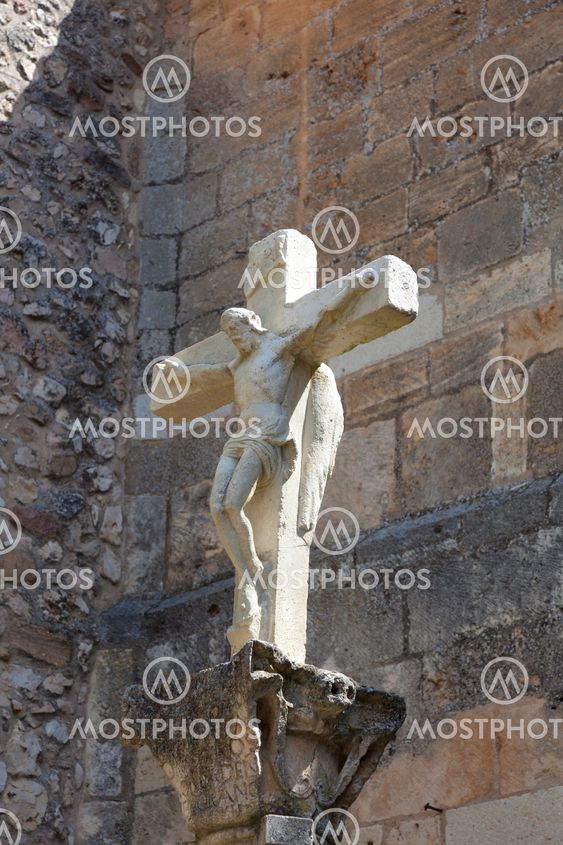 Cross in Covarrubias, Burgos, Castilla y Leon, Spain
