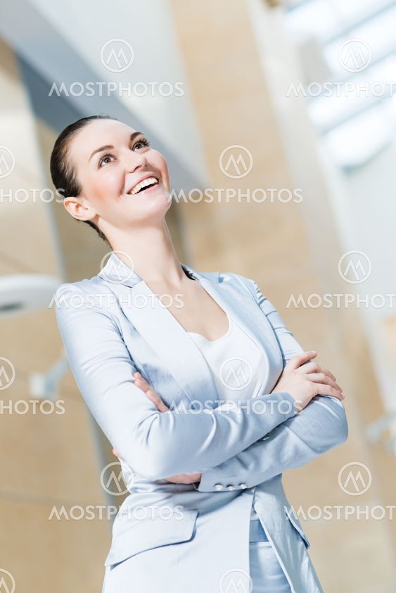 portrait of a beautiful business woman