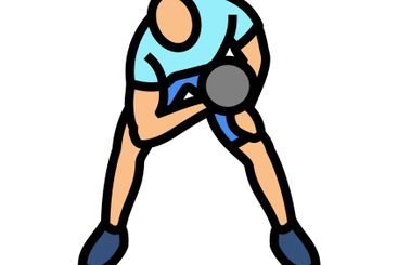 concentration curls arm fitness exercise color icon...
