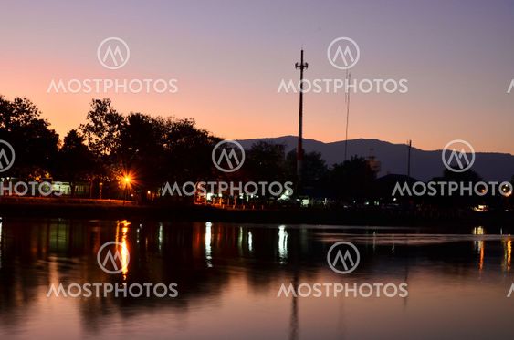Waterfront evening.